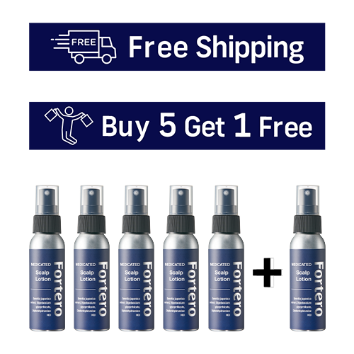 Fortero Scalp Lotion (Pack of 5+1)